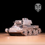 Конструктор танка от Metal Time World of Tanks Cruiser Mk III MT064