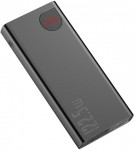 Внешний аккумулятор (Power Bank) Baseus Adaman Metal Digital Display 20000mAh 22.5W 2021 Editon Black (PPAD000101)
