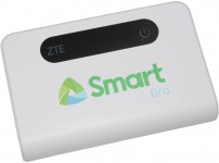 3G/4G модем и wifi router ZTE MF903 с аккумулятором 5200 мАч и WAN портом (Белый)