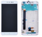 Сенсорний екран з дисплеєм для смартфонів Xiaomi Redmi Note 5А White з рамкою