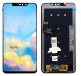 Сенсорный экран с дисплем для смартфонов Xiaomi Redmi Note 6 Pro Black с рамкой