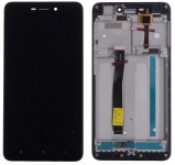 Сенсорный экран с дисплеем для смартфонов Xiaomi Redmi 4A Black с рамкой