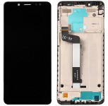 Сенсорный экран с дисплеем для смартфонов Xiaomi Redmi Note 5 Black с рамкой