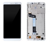 Сенсорный экран с дисплеем для смартфонов Xiaomi Redmi Note 5 White с рамкой
