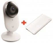 Комплект IP камера Yi Home 2 International Edition White + ZMi powerbank 5000mAh White QB805