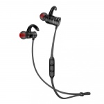 Беспроводные Bluetooth наушники Awei AK9 с магнитным включением (Черный)