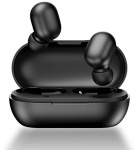 Беспроводные Bluetooth наушники Haylou GT1 с зарядным чехлом (Черный)