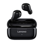Бездротовi Bluetooth навушники Lenovo LP11 iз зарядним кейсом (Чорний)