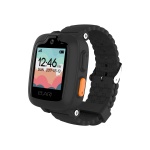 Детские смарт-часы Elari KidPhone 3G Black с GPS-трекером и видеозвонками (KP-3GB)