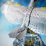 Колекцiйна модель Metal Time Unity Wings Eagle Golden Armor Crystal Edition MT101SWRSK-GA/READY