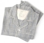 Пижама мужская Xiaomi ZaxArt Plaid Cotton Grey size XL