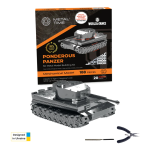 Танк ТИГР 1 механический World of Tanks Ponderous Panzer Tiger 1 Metal-Time MT020