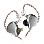Гибридные наушники KZ ZS10 Pro с 5 излучателями (Черный)