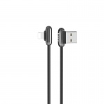 Кабель синхронiзацiї HOCO U60 USB - Lightning (Gray)