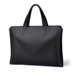 Кожаная сумка для ноутбука 13,3 дюймов Bison Denim N20208-3B (Черный)