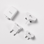 Сетевое зарядное устройство HOCO C45 Cool Rotary Multistandart 2,4 A (White)