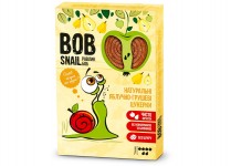 Натуральные Яблочно-Грушевые Конфеты ТМ "BOB SNAIL" (УЛИТКА БОБ) 60 г (Украина)