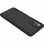 Пластиковая накладка GKK LikGus 360 градусов (opp) для Xiaomi Redmi 10 Черный (200470)