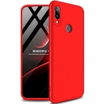 Пластиковая накладка GKK LikGus 360 градусов (opp) для Xiaomi Redmi Note 7 / Note 7 Pro / Note 7s Красный (136284)