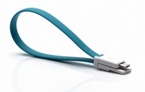 Портативный USB кабель Xiaomi Mi Colorful blue 20 см