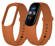 Ремешок Gasta for Xiaomi Mi Band 5 color Dark Red