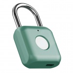 Сенсорный портативный замок Xiaomi UODI Smart Fingerprint Padlock (YD-K1) Green