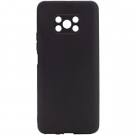 Силиконовый чехол Candy Full Camera для Xiaomi Poco X3 NFC / Poco X3 Pro Черный / Black (187522)