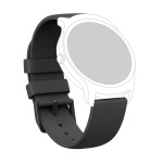 Силиконовый ремешок MOBVOI TicWatch E/C2 Silicone Strap 20mm Black