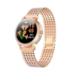 Смарт часы Linwear LW20 Pro Metal с измерением давления и пульса (Золотой)