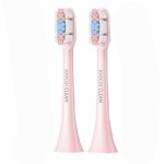 Набір насадок для зубних щіток Xiaomi Soocas Sonic Clean Brush Head for X1 / X3 / X5 Pink (2pcs) (3011442)