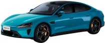 Коллекционная модель Xiaomi SU7 1:18 Aqua Blue BHR08KPGL