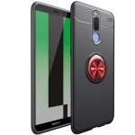 TPU чехол Deen ColorRing под магнитный держатель для Xiaomi Redmi 8 Черный / Красный (117866)