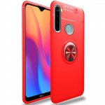 TPU чехол Deen ColorRing под магнитный держатель для Xiaomi Redmi Note 8T Красный / Красный (123300)