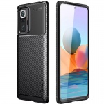 TPU чехол iPaky Kaisy Series для Xiaomi Redmi Note 10 Pro Черный (170011)