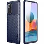 TPU чехол iPaky Kaisy Series для Xiaomi Redmi Note 10 Pro Синий (170010)