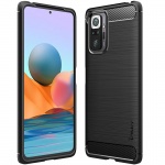 TPU чехол iPaky Slim Series для Xiaomi Redmi Note 10 Pro Черный (170019)