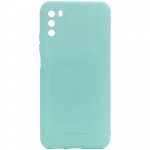 TPU чехол Molan Cano Smooth для Xiaomi Poco M3 Бирюзовый (164901)