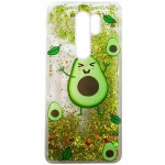 TPU чехол с переливающимися блестками для Xiaomi Redmi 9 Avocado (168599)