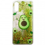 TPU чехол с переливающимися блестками для Xiaomi Redmi 9A Avocado (168602)