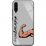 TPU+Glass чохол ForFun для Xiaomi Mi A3 (CC9e) Біцепс (109136)