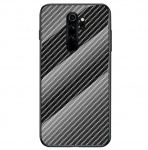 TPU+Glass чехол Twist для Xiaomi Redmi Note 8 Pro Черный (113157)