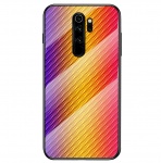 TPU+Glass чехол Twist для Xiaomi Redmi Note 8 Pro Оранжевый (113155)