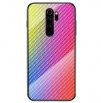 TPU+Glass чехол Twist для Xiaomi Redmi Note 8 Pro Сиреневый (113156)