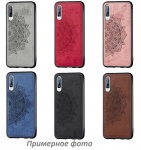TPU+Textile чехол Mandala с 3D тиснением для Xiaomi Mi CC9 / Mi 9 Lite Черный (108071)