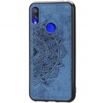 TPU+Textile чехол Mandala с 3D тиснением для Xiaomi Redmi 7 Синий (104162)
