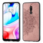 TPU+Textile чехол Mandala с 3D тиснением для Xiaomi Redmi 8 Розовый (117845)