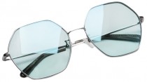 Солнцезащитные Очки Xiaomi TS Fashion Sunglasses Six Lines Shape Romb Silver Blue SM086-0205
