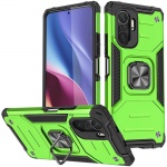 Ударопрочный чехол Union Ring for Magnet для Xiaomi Redmi Note 10 Pro / 10 Pro Max Салатовый (196257)