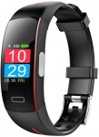 Умный фитнес браслет Blaze Fit P3 Plus с измерением ЭКГ и тонометром (Красный)