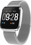Умный фитнес браслет Lemfo Y7 Metal с измерением давления (Серебристый)